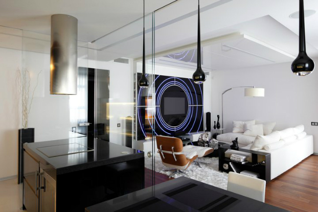 Black and White House / Geometrix i金博宝手机版网页nterior Design