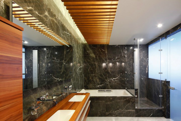 《Black and White House》/ Geometrix 金博宝手机版网页interior Design