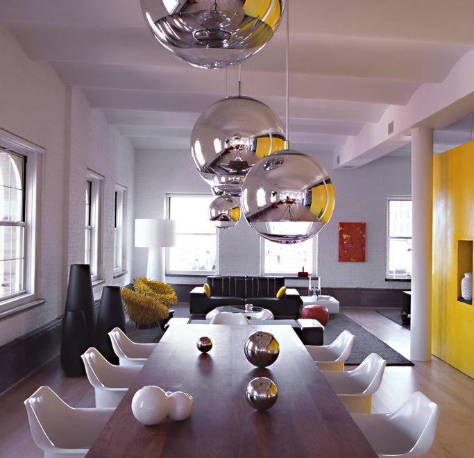 Ghislaine Vinas设计的TriBeCa Loft