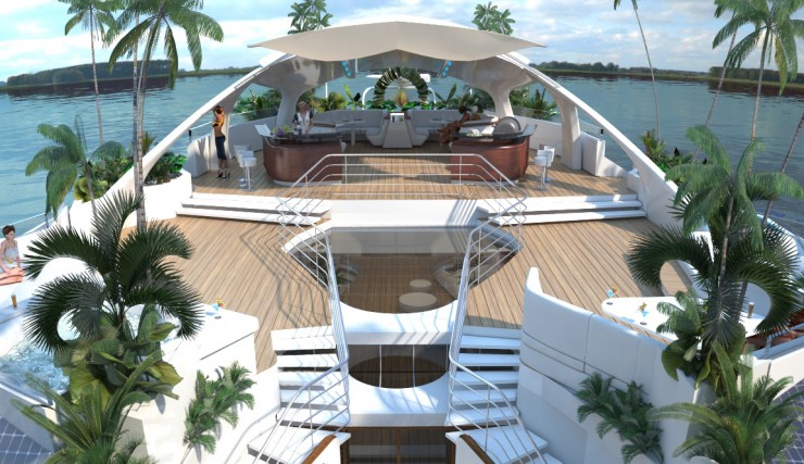 OrsosLuxury游艇像小岛