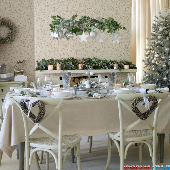 可爱的Chrismas表装饰30个想法