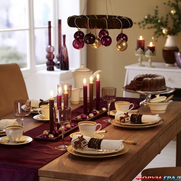可爱的Chrismas表装饰31个想法
