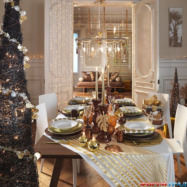 可爱的Chrismas表装饰32个想法