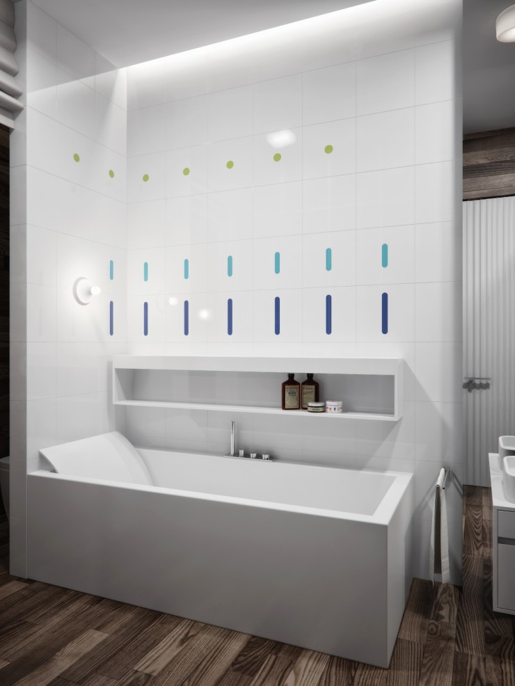 Azovskiy and Pahomova建筑事务所设计的Modern and Fresh House 25