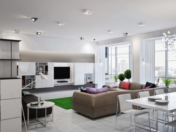 Azovskiy and Pahomova建筑事务所设计的Modern and Fresh House 2