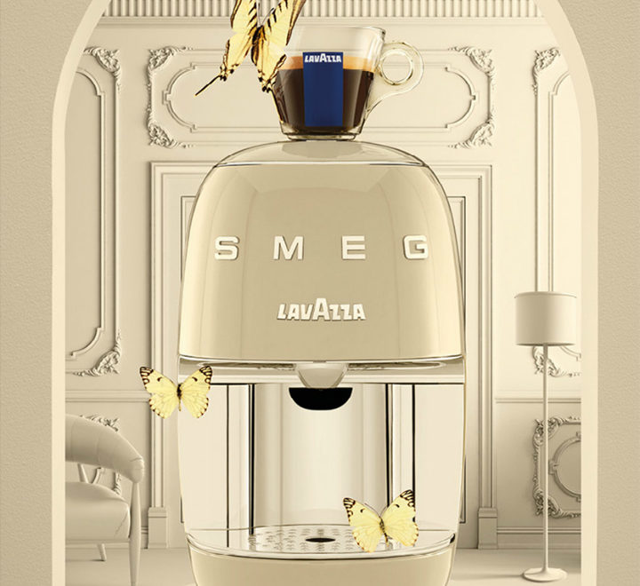 Lavazza A Modo Mio SMEG设计的时尚咖啡机
