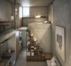 当代微小的阁楼设计理念