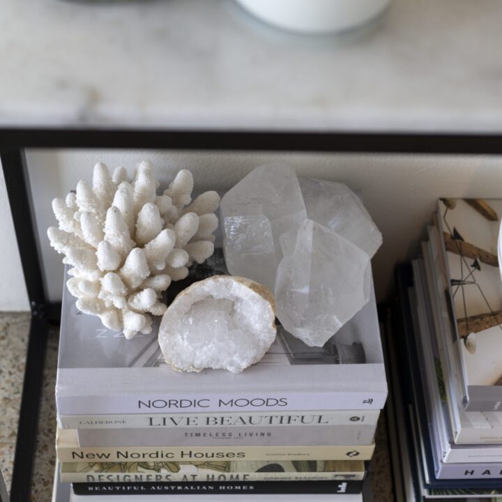 Quartz-and-coral